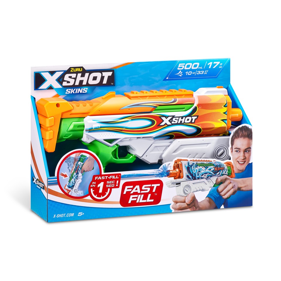 X-Shot Water - Hyperload Fast-Fill Skins