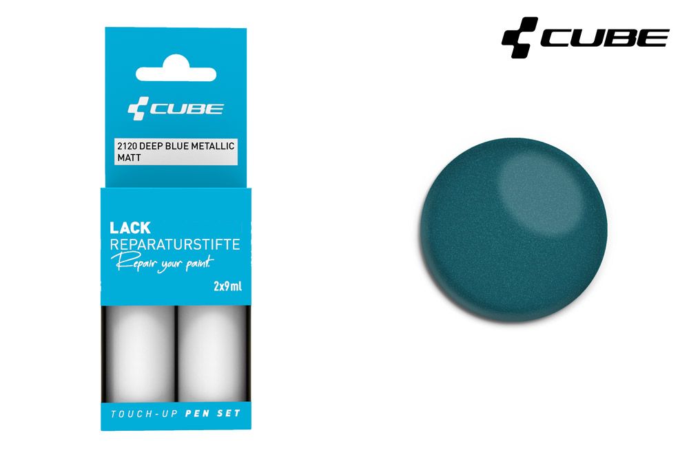 Cube Lackreparaturstift Set DEEP BLUE METALLIC matt kaufen | Bike-Discount