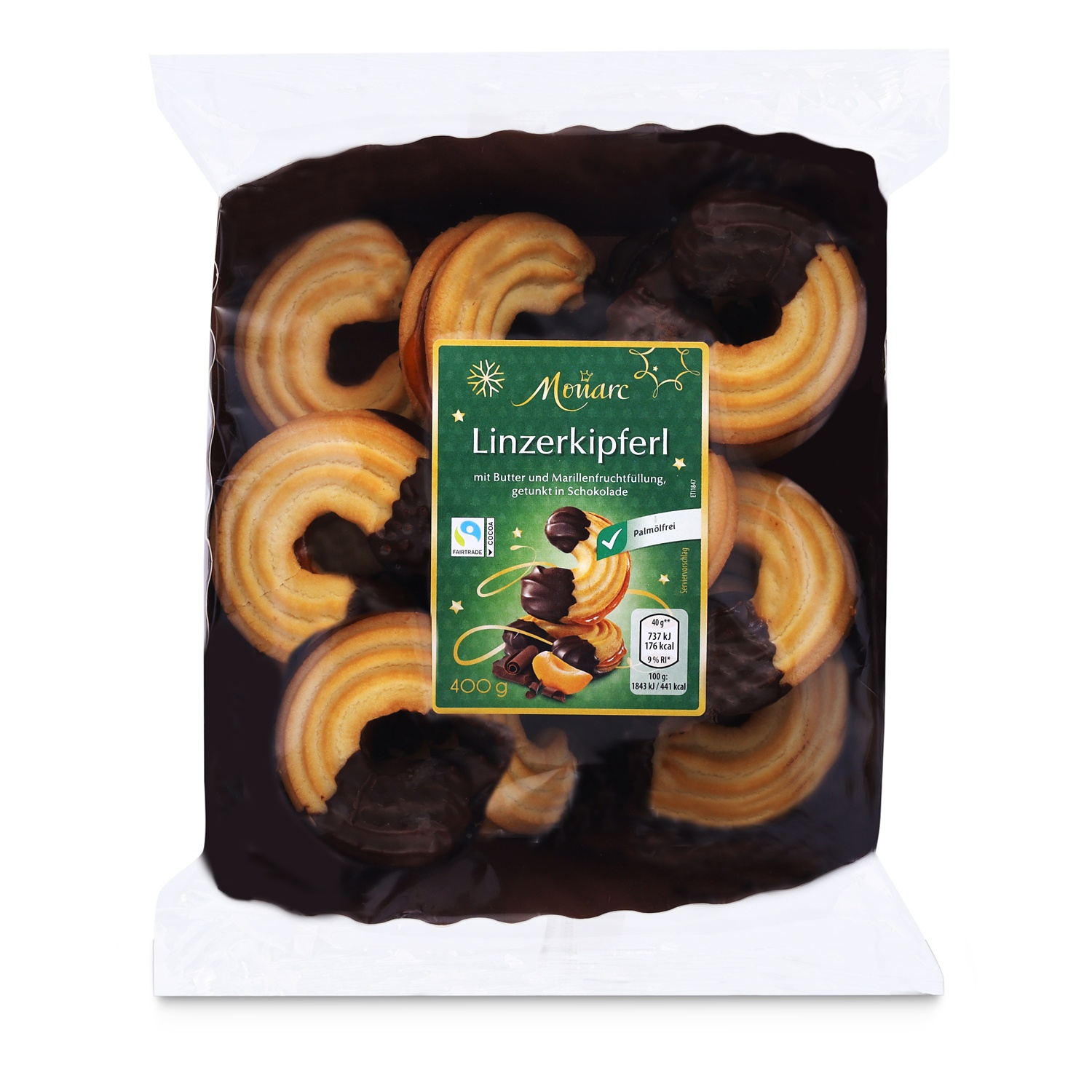 MONARC Linzer Kipferl, Klassik 400 g