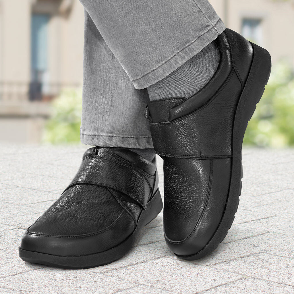 HERREN - Klettschuh ARMINDO schwarz