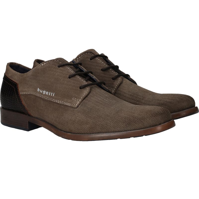 Bugatti Veterschoenen Taupe Heren