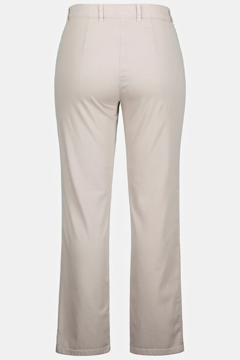 Sommerhose Mony, angenehm leicht, Zipptaschen, Stretc