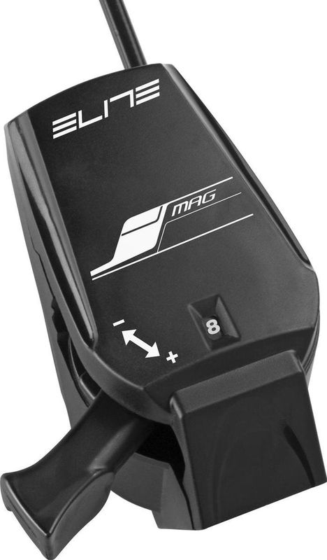 Elite Qubo Power Mag Smart B+ - Fietstrainer - Unisex - Wit