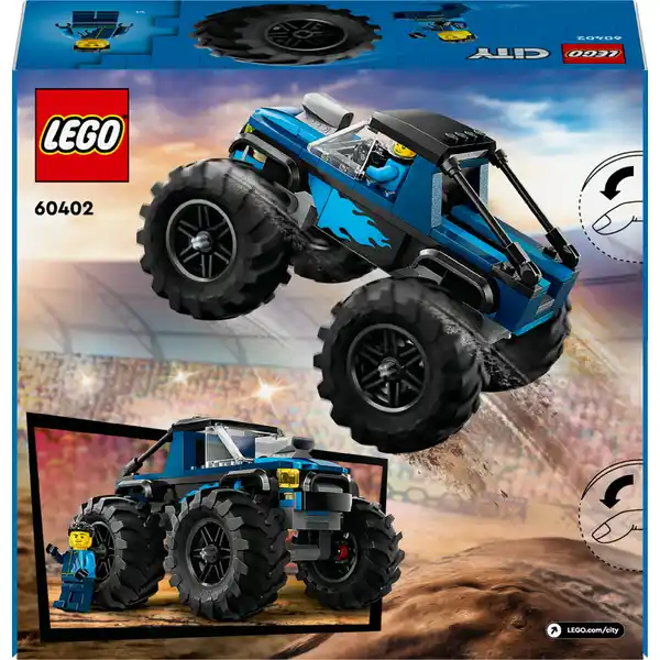 60402 Blauer Monstertruck