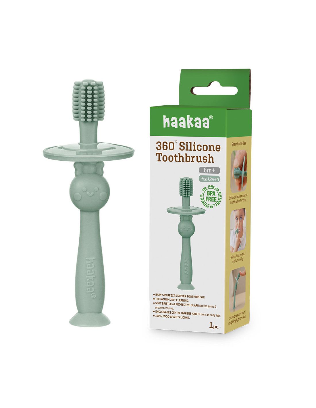 Haakaa Zahnbürste 360°