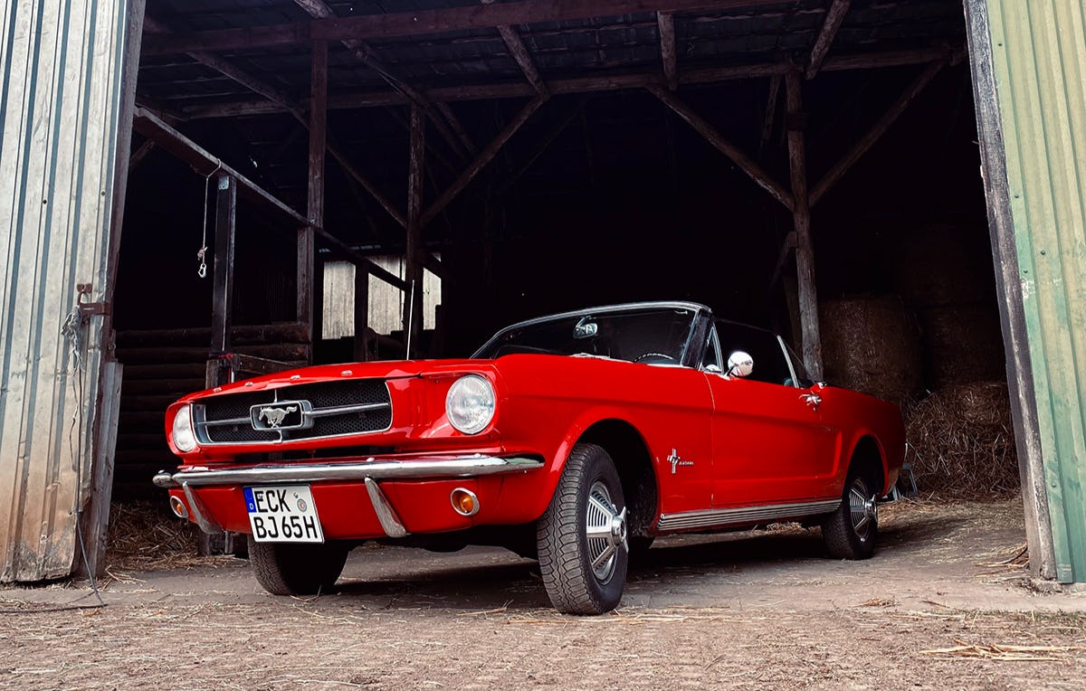 Ford Mustang Oldtimer Osdorf (4 Std.)