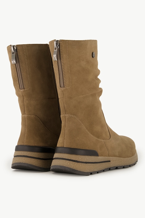 Caprice Leder-Boots, Wildleder, Zipper, Weite H