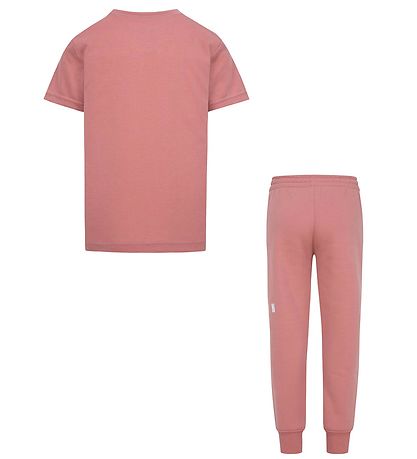Jordan S?t - Sweatpants/T-Shirt - SustainaBlå - Rød Stardust