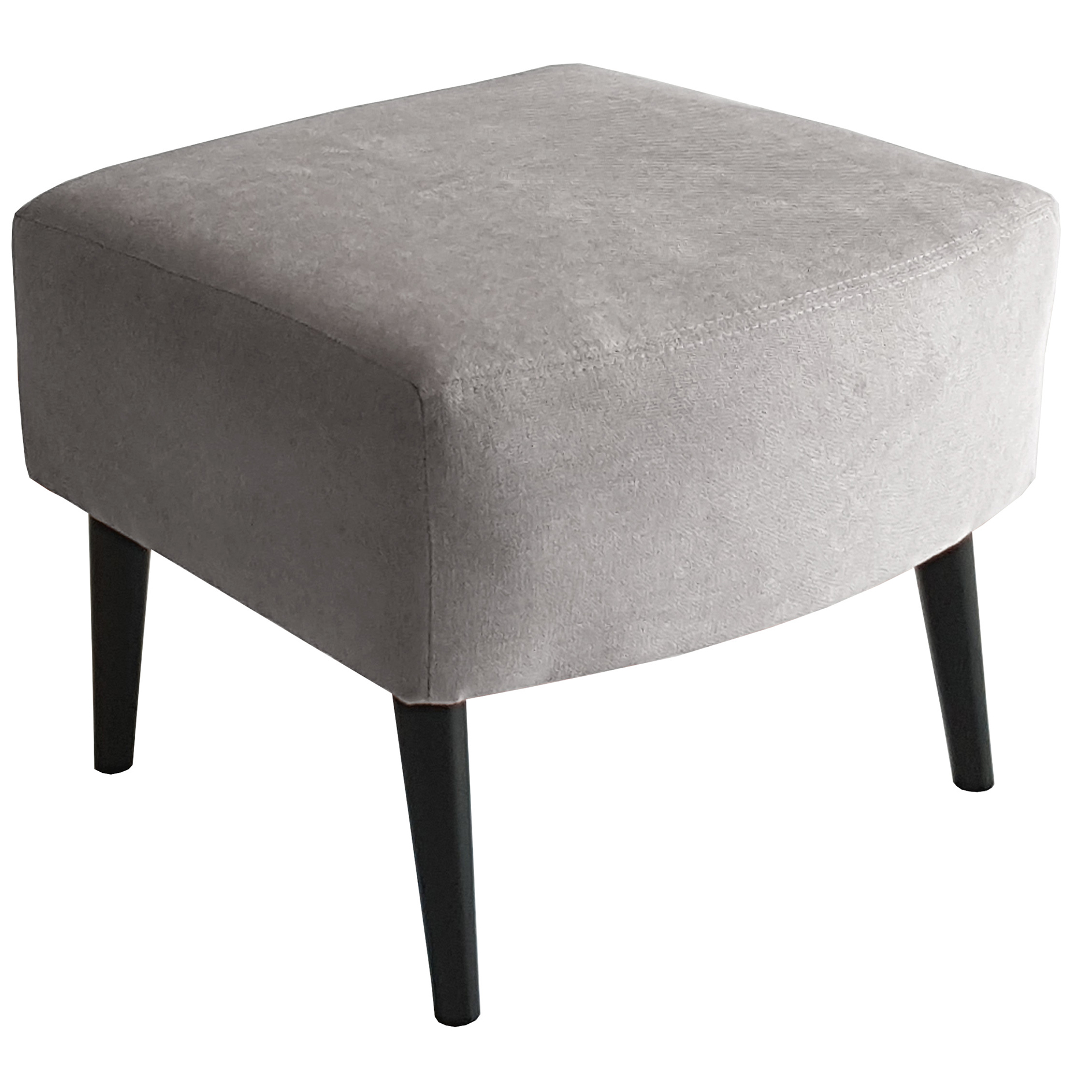 Hocker - ash - Wellenfederung - Cord