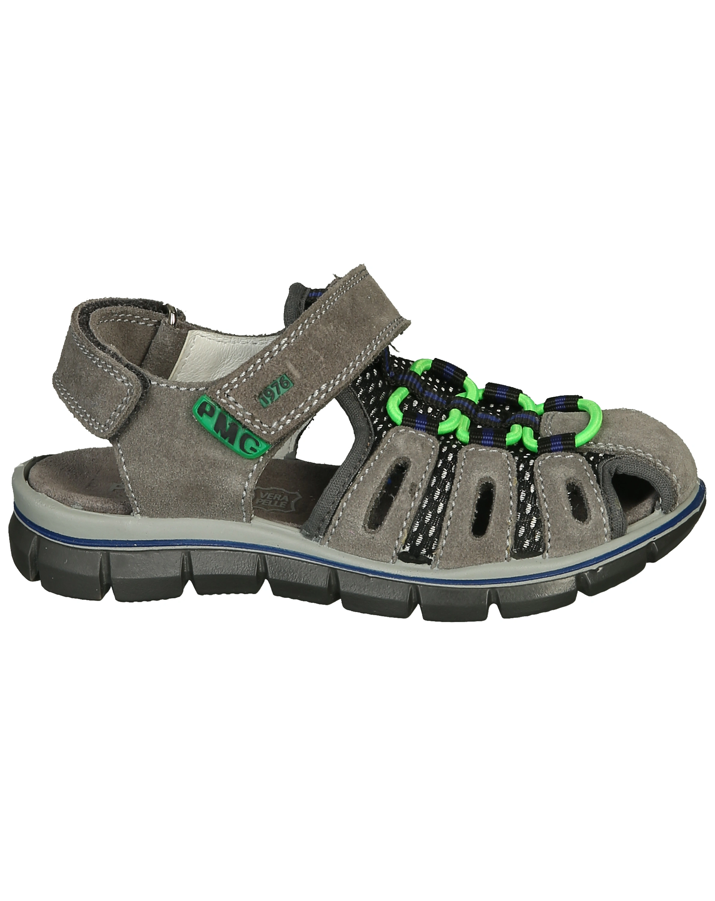 Klett-Sandalen LIVIGNO mit Zehenschutz in grau