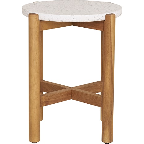 Leo sidebord - hvid