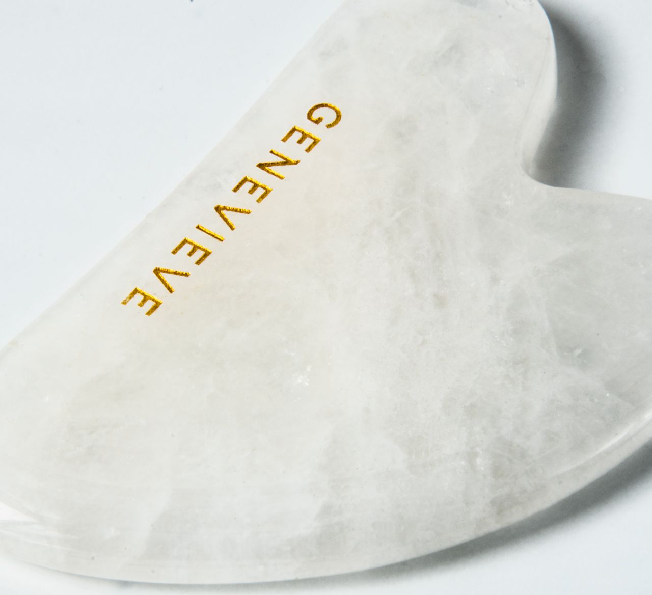 GENEVIEVE - GUA SHA & MASSAGE ROLLER CRYSTAL Gesichtsmassage Set