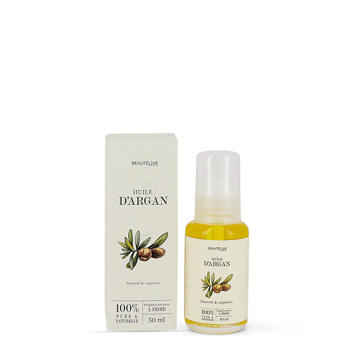 Huile d'argan naturelle 50ml