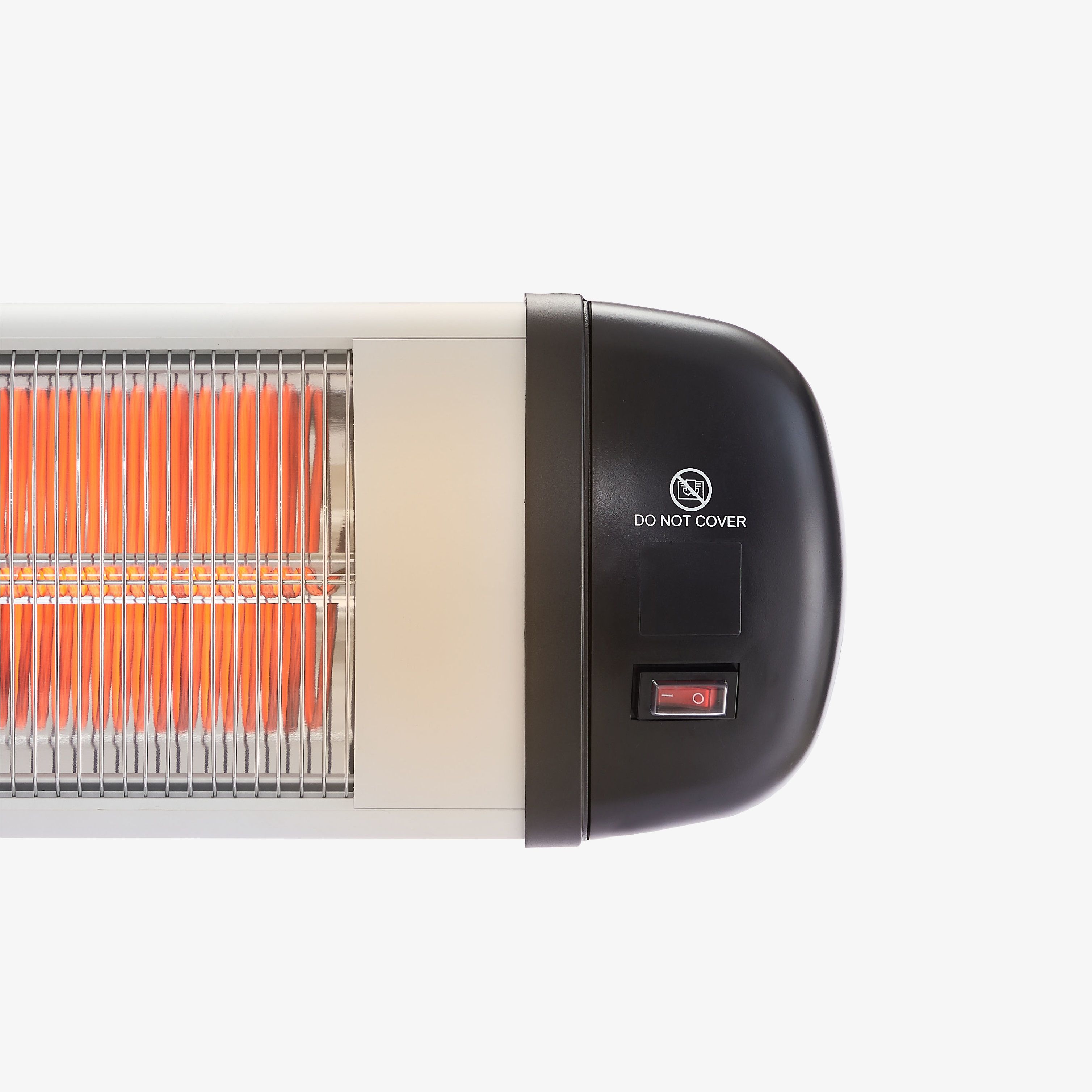 Infrarot Heizstrahler 2500W silber