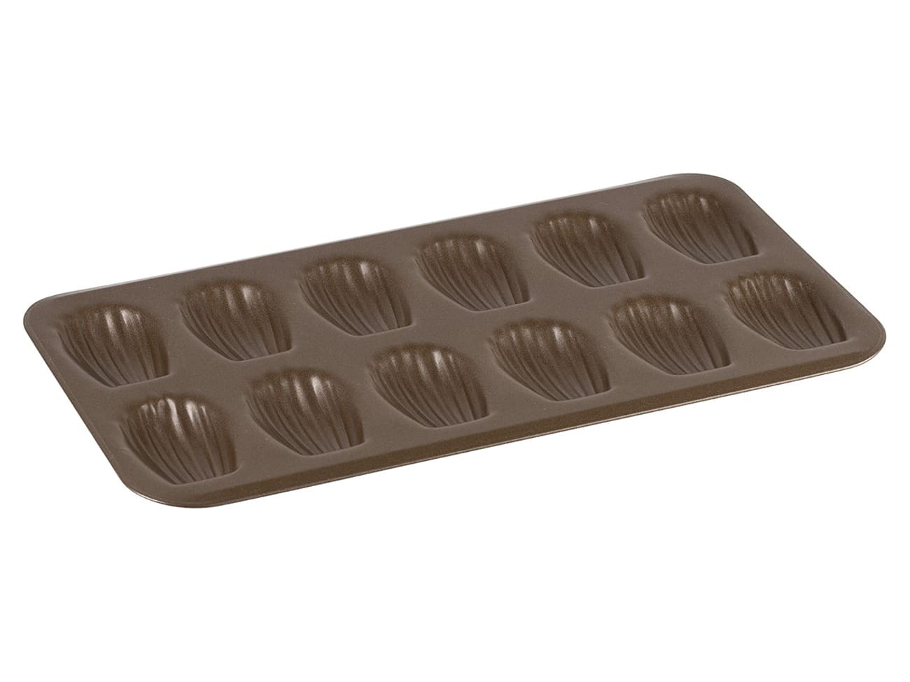 Moule à madeleines - 12 empreintes - 39 x 22,5 cm - Gobel