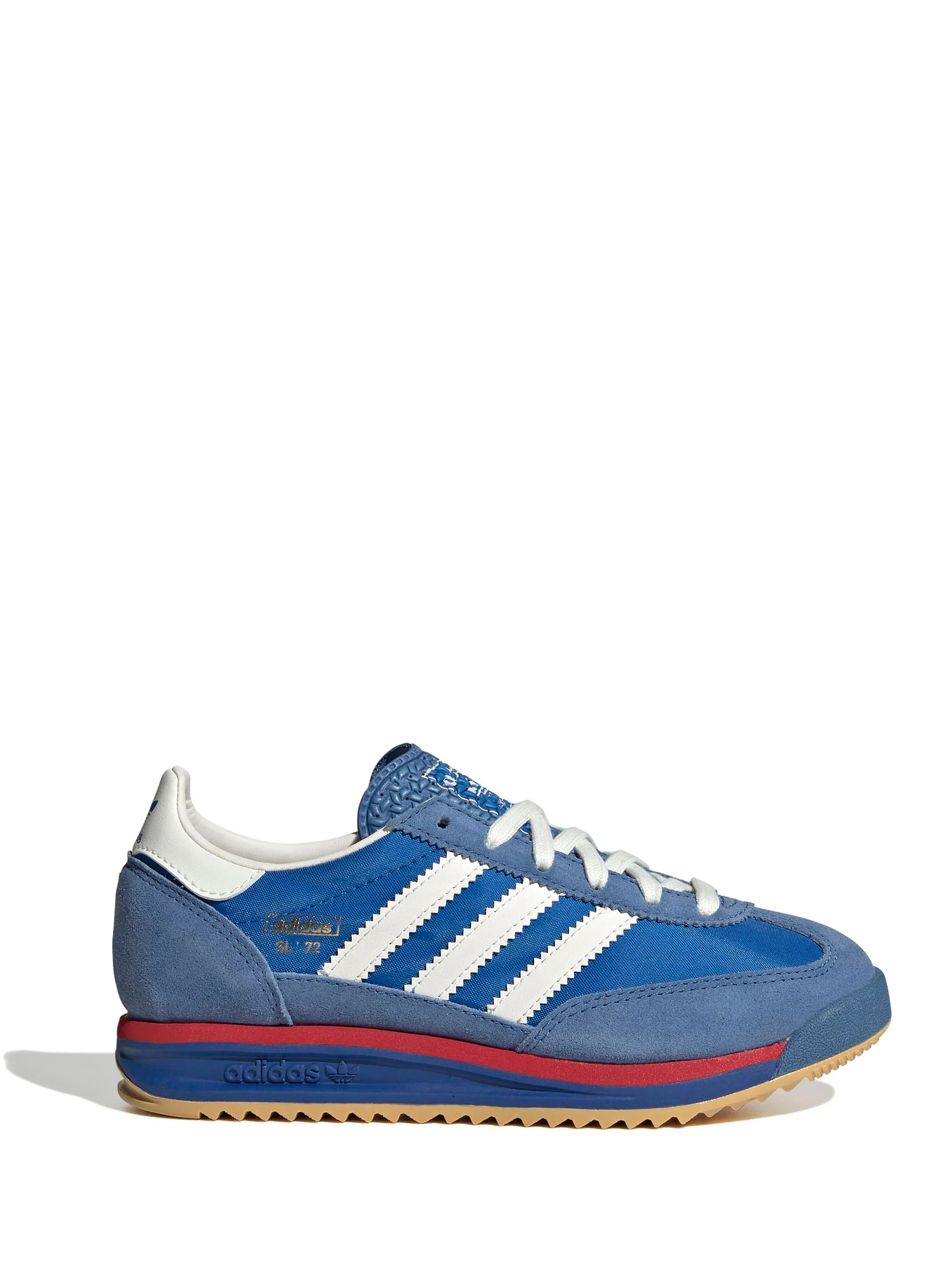 Blauw/wit - adidas Originals SL 72 RS Junior Trainers