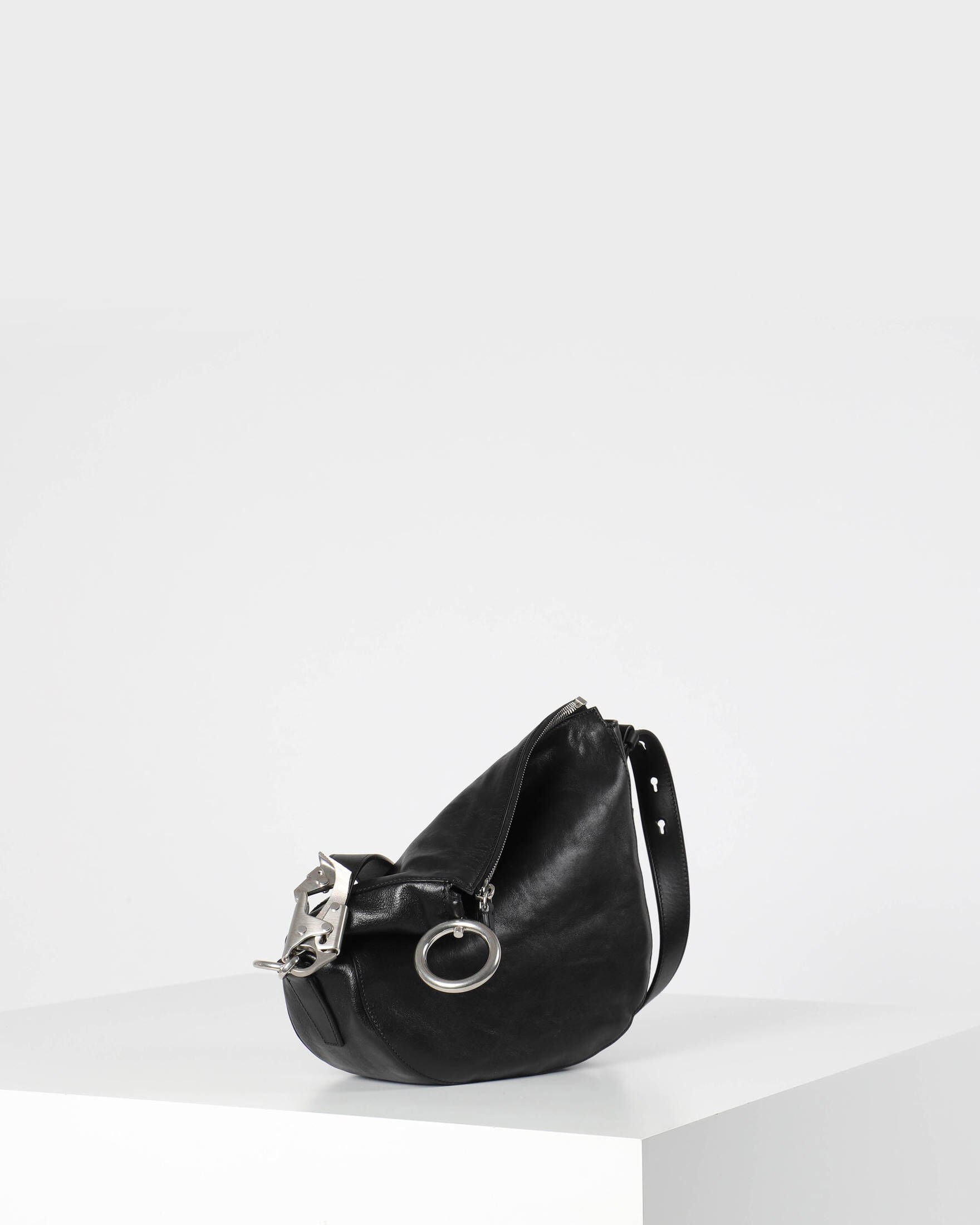 Burberry| Damen Schultertasche KNIGHT SMALL aus Kalbsleder