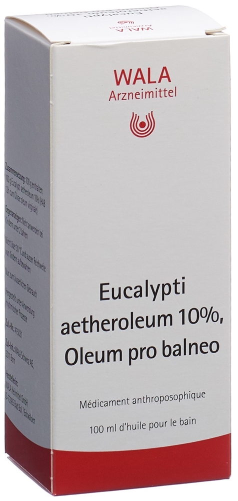 WALA Eucalypti aetheroleum 10 %<br>100 ml, Öl, Oleum pro balneo