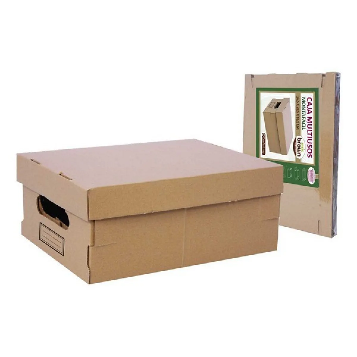 Totalcadeau Boîte Multi-usage en Carton - 30x22.5x12.5cm
