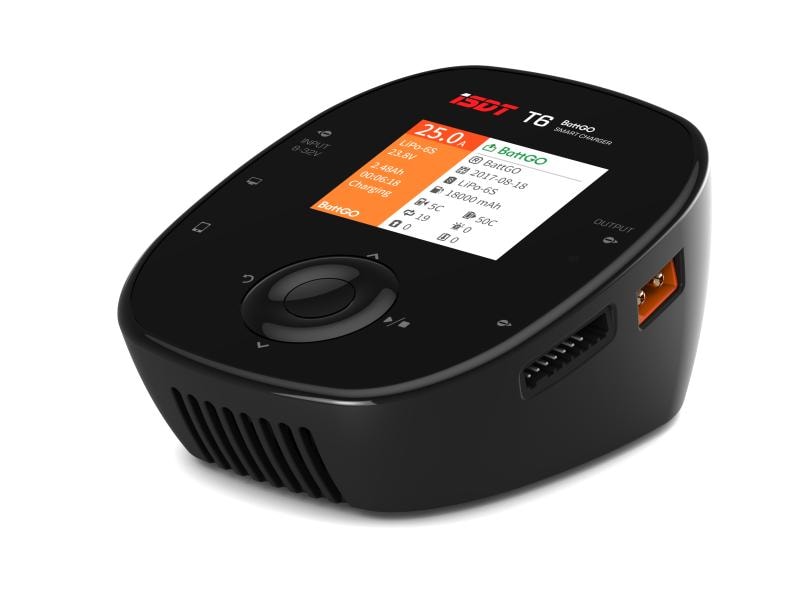 ISDT Ladegerät T6 780W  DC, 1-6S Kompaktes DC Ladegerät für 1-6S LiPo Akkus