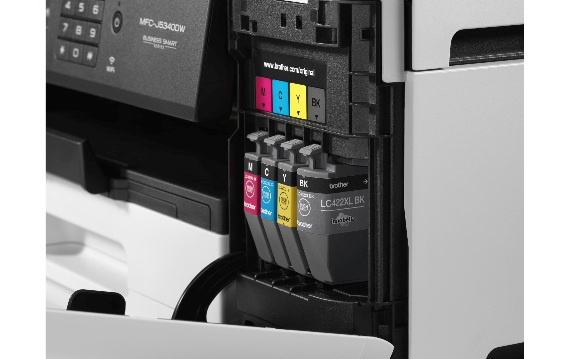 Multifunktionsdrucker MFC-J5340DW<br>WLAN-fähiger 4-in-1-Multifunktions-Tintenstrahldrucker