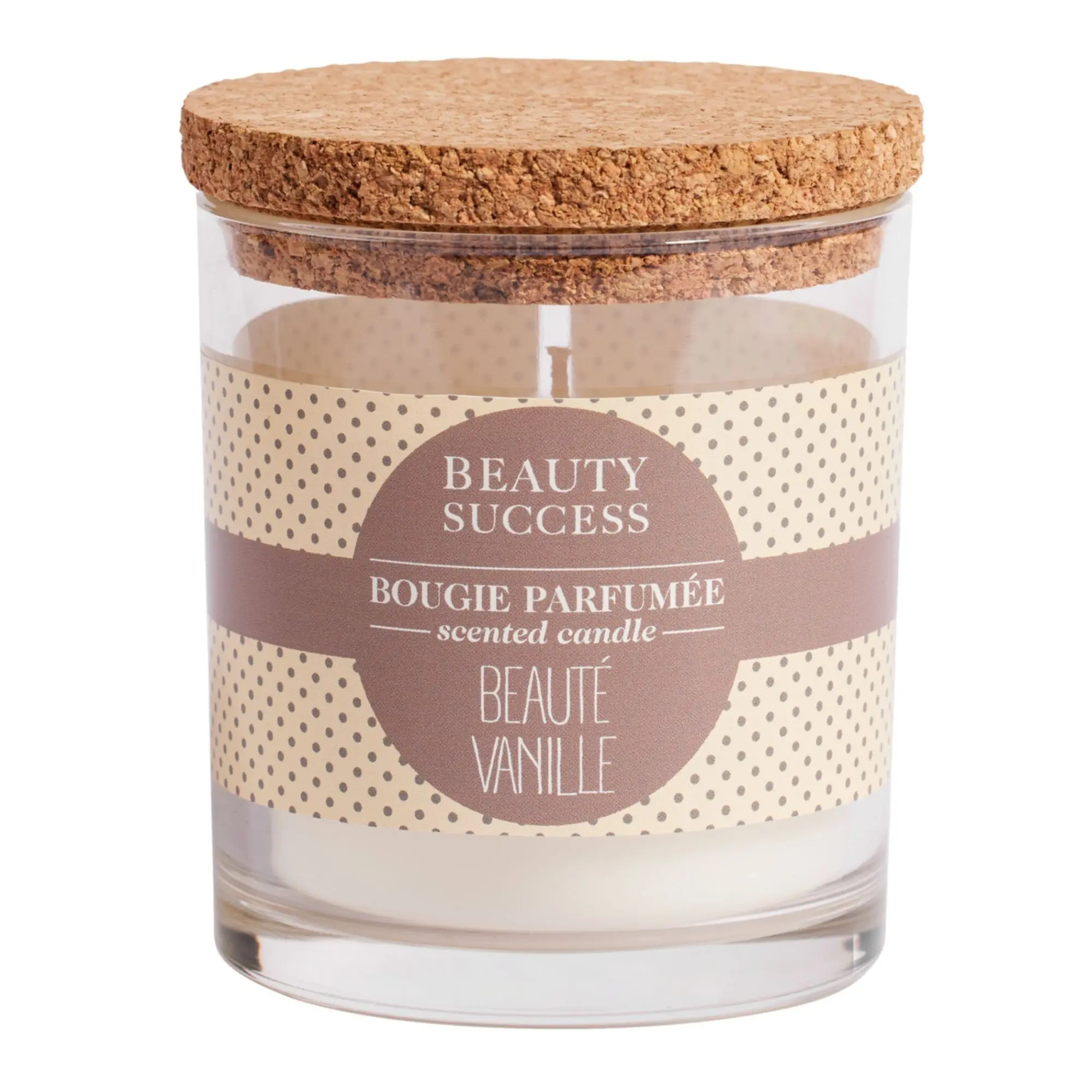 Beauty Success - Beauté Vanille Bougie Parfumée 100g - Nouveautés