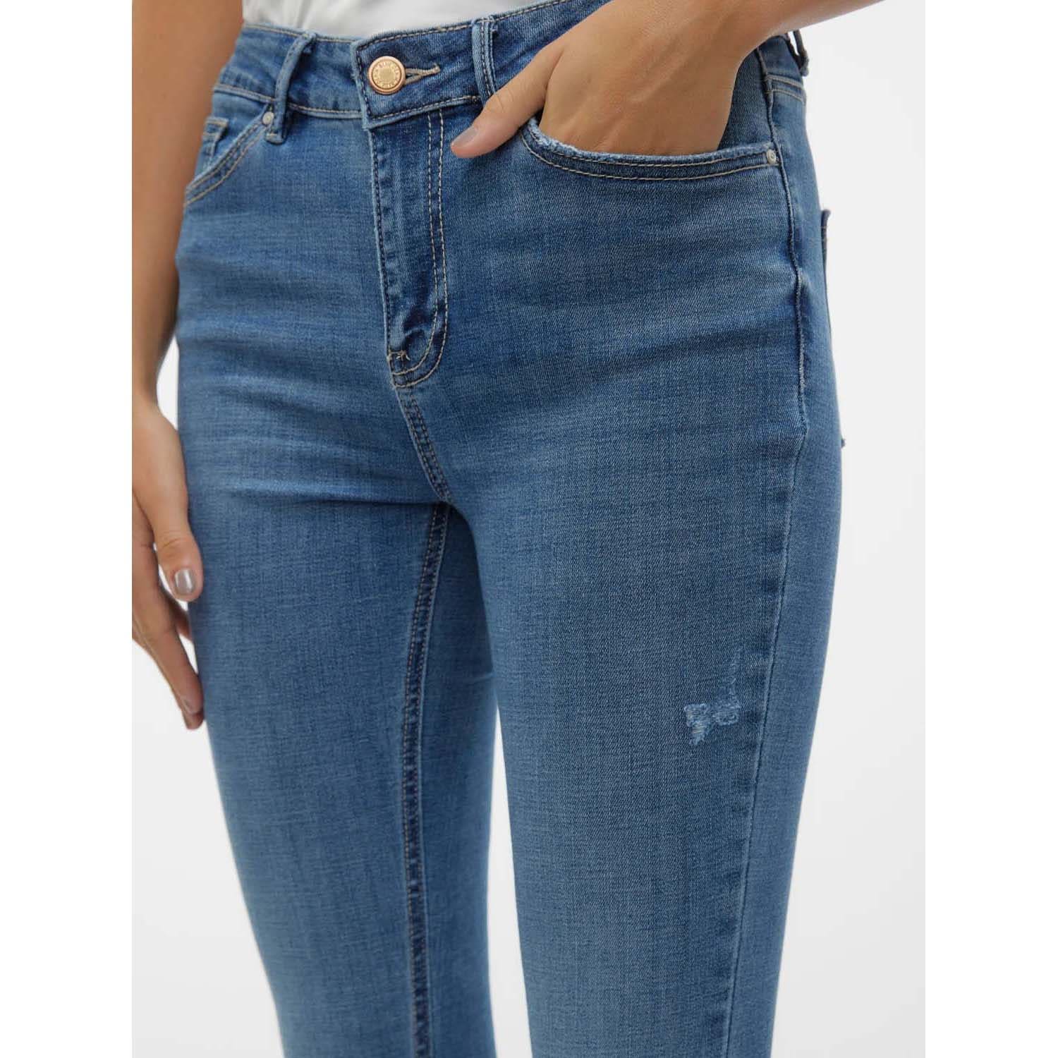 Vero Moda  VMFLASH MR SKINNY JEANS LI347 GA NO