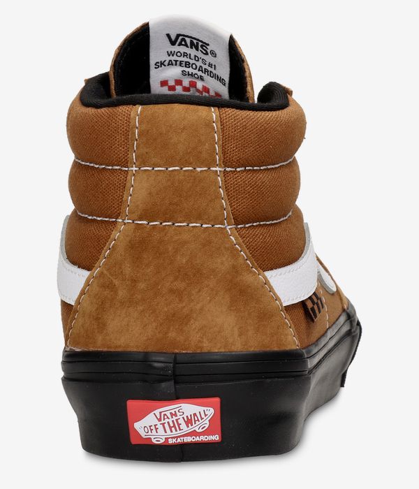 Vans Skate Grosso Mid Schuh (pig suede brown black)