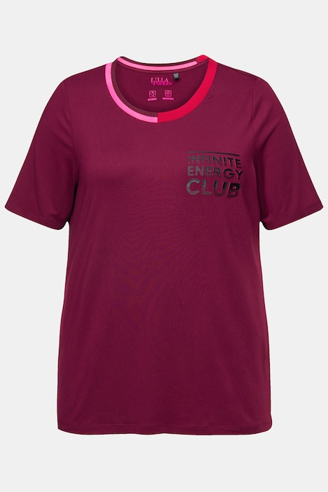 Funktionsshirt, schnelltrocknend, Rundhals, Halbarm