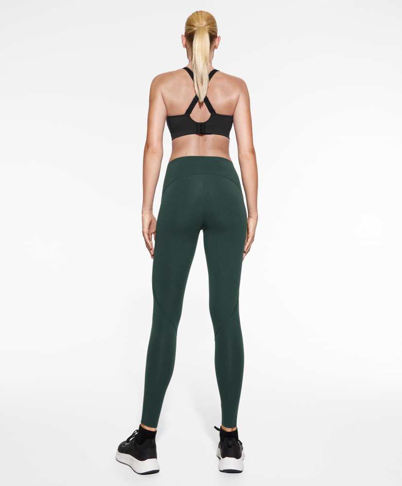 leggings básicas de compressão até o tornozelo