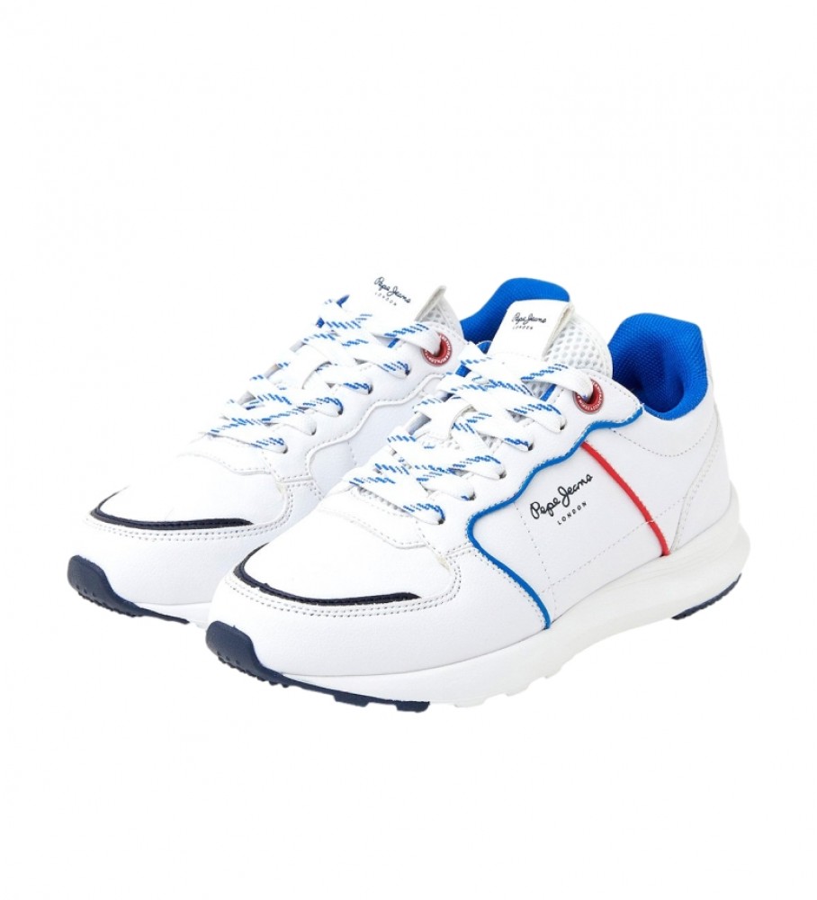 Tênis de corrida Pepe Jeans York Plain White