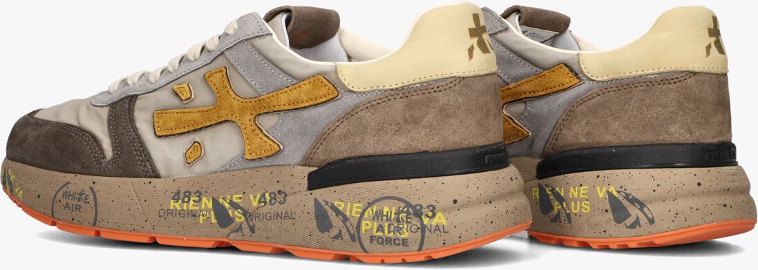 gele premiata lage sneakers mick