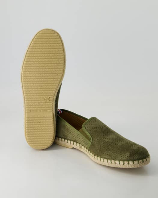 Verbenas TOM Hole Micro Slipper in Grün