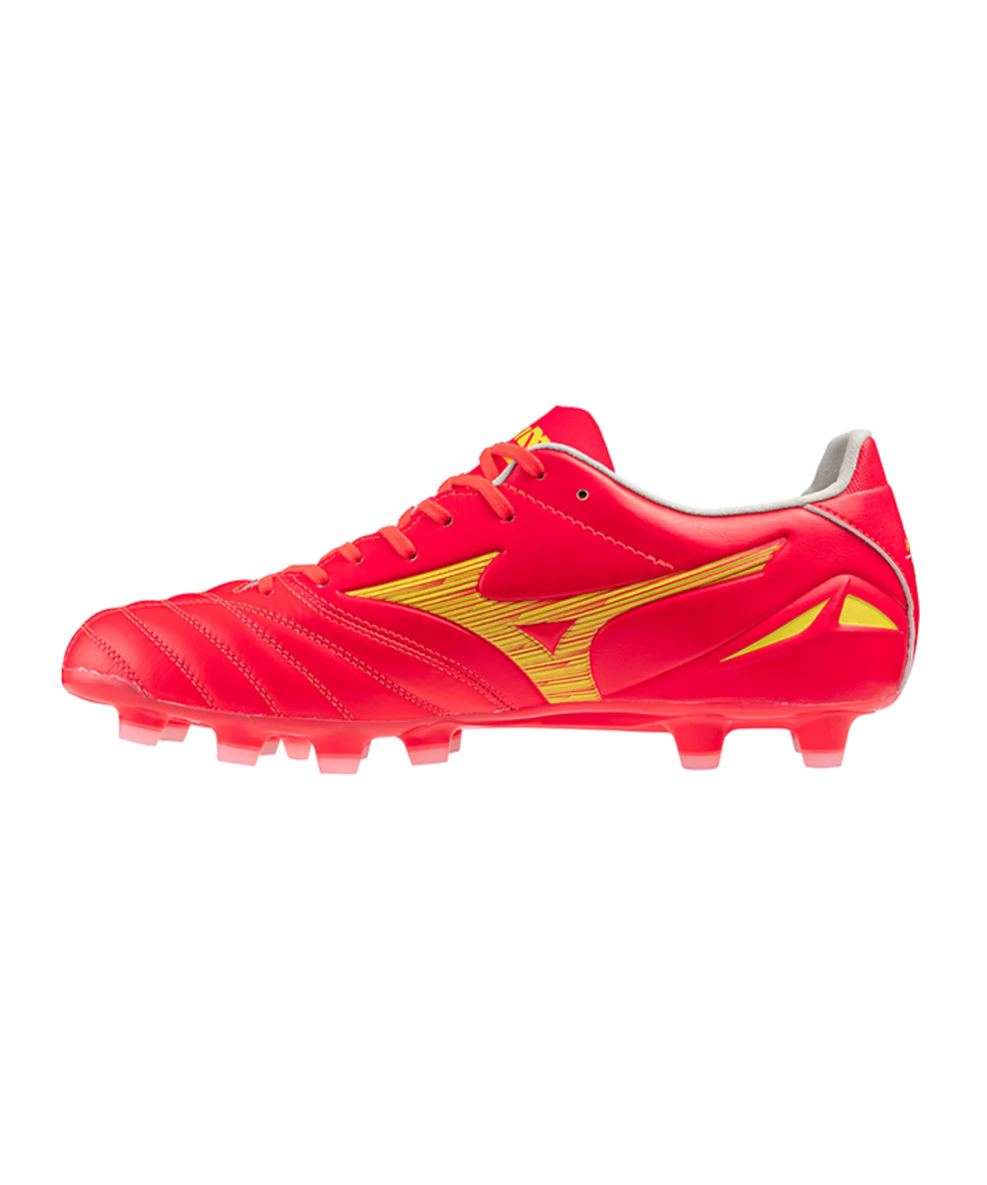 Mizuno Morelia Neo IV Pro FG Release Rot Gelb F64