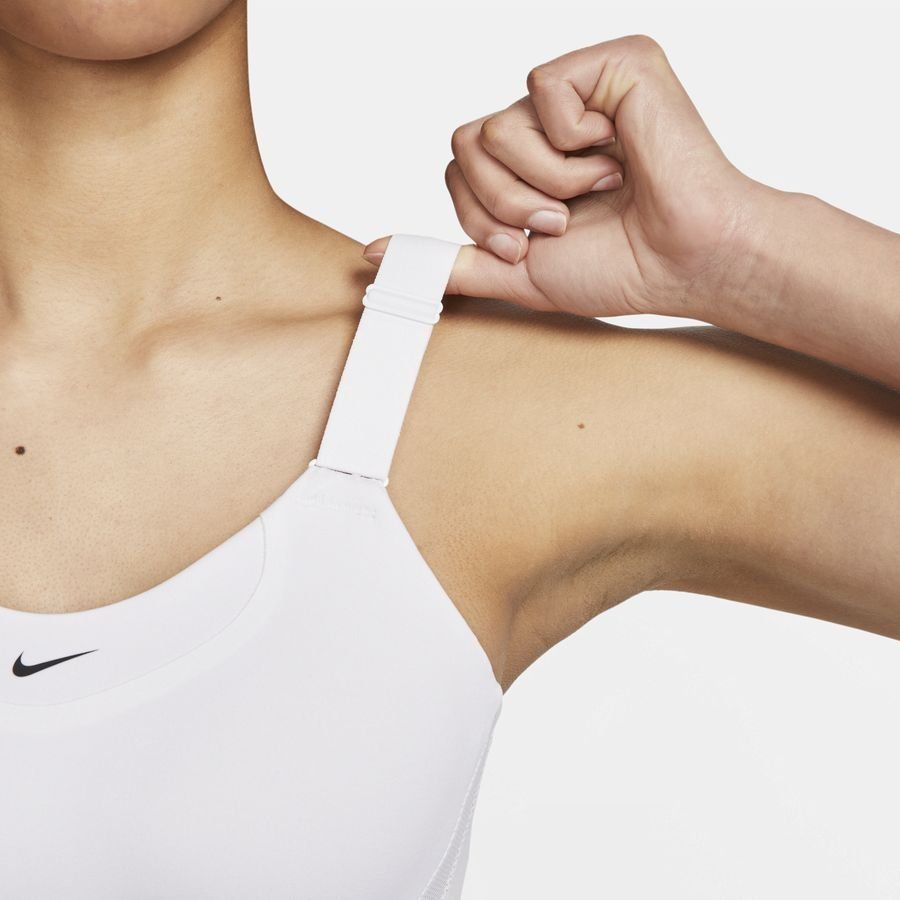Nike Alpha Women's High-Support Pad WHITE/WHITE/STONE MAUVE/BLACK