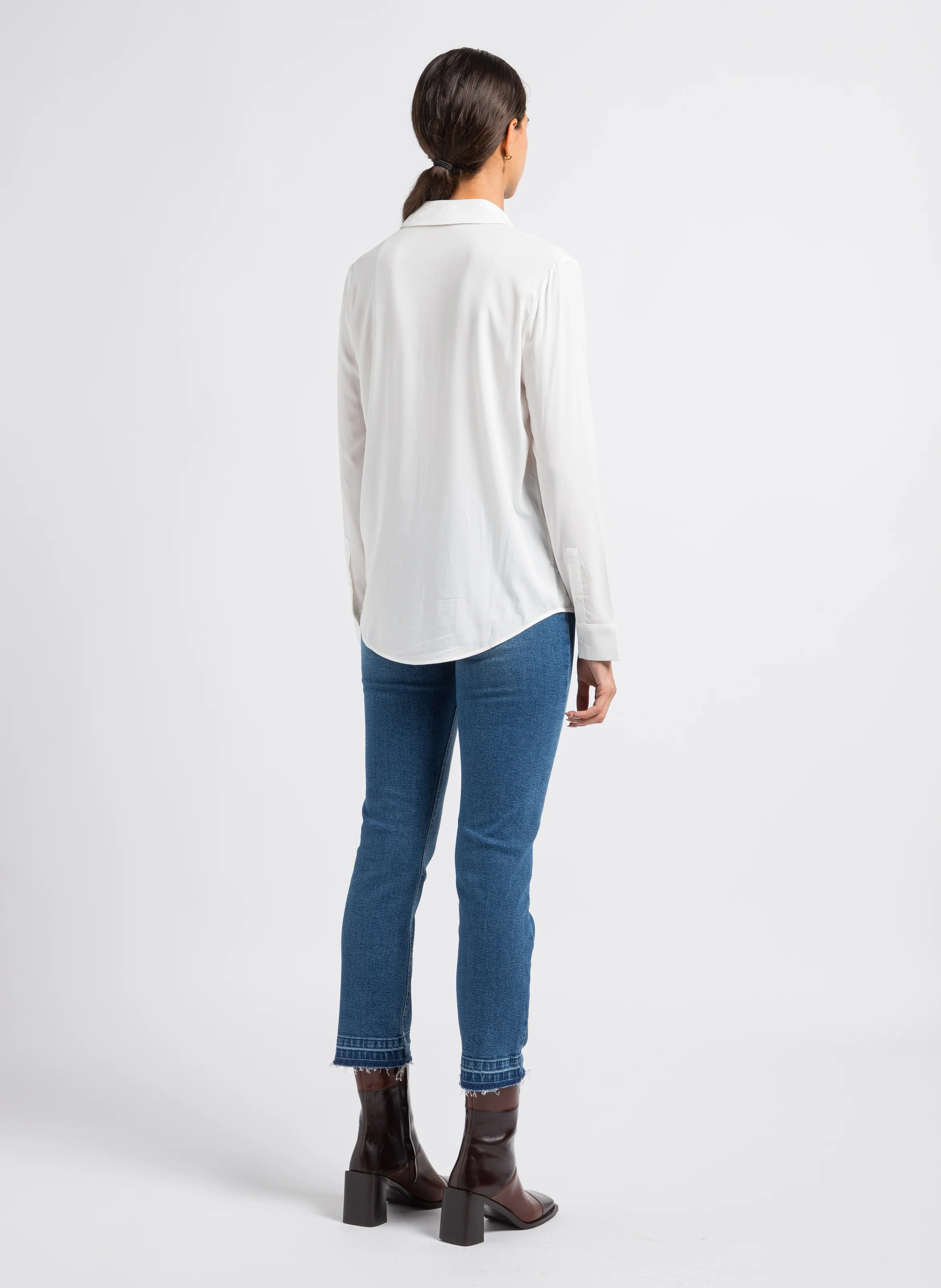 MILLY - Chemise col classique| Blanc