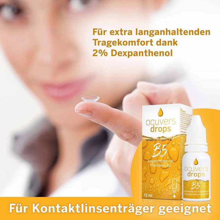 Ocuvers drops B5 Augentropfen, 15 ml