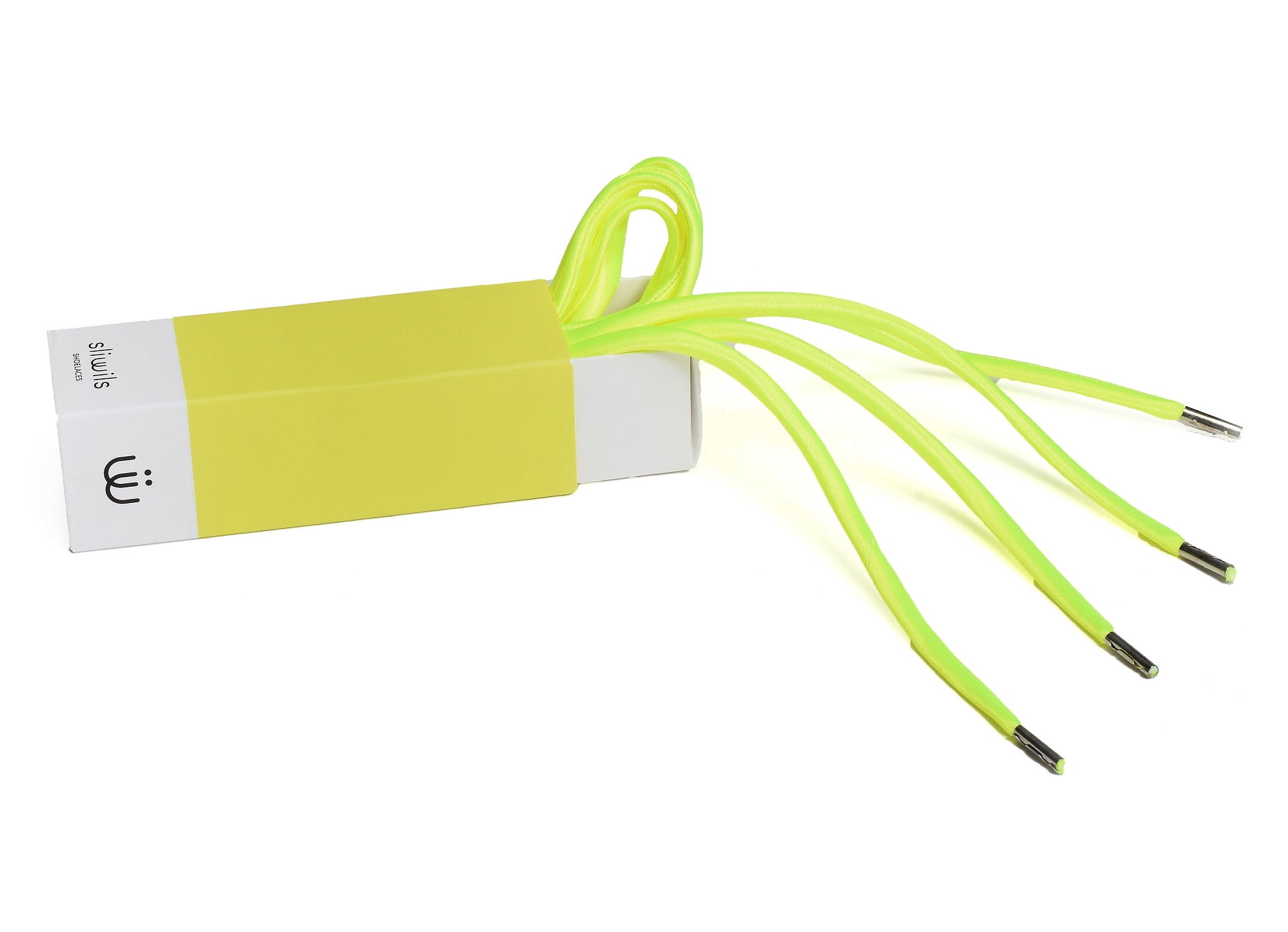 Lacets neon jaune fluo