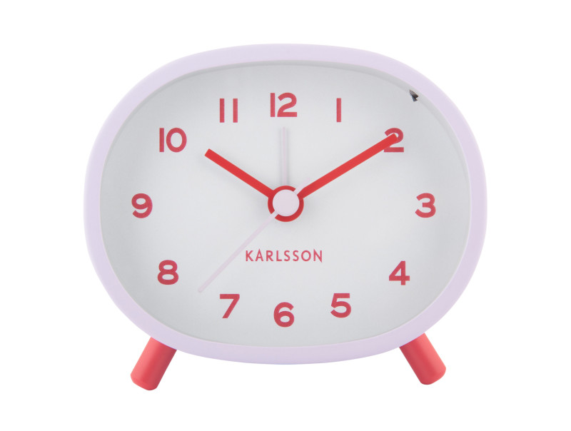 Alarm Clock Cheeky Oval KA6025LB Soft blue