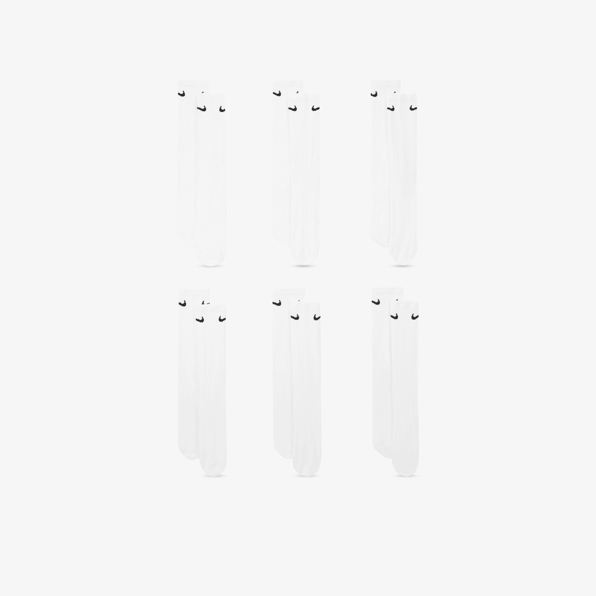 Nike Everyday Cushioned Unisex Sportsocken weiß