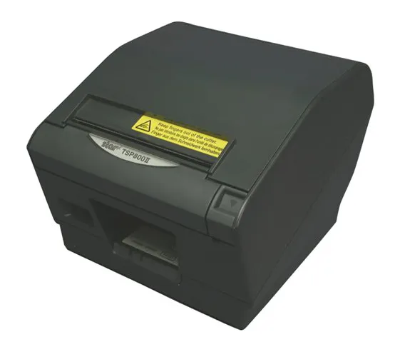 Star TSP847II - Kvitteringsprinter - to-farvet (monokrom) - direkte termisk - Rulle (11,2 cm) - 406 x 203 dpi - op til 180 mm/sek. - skærer - trækulsgrå