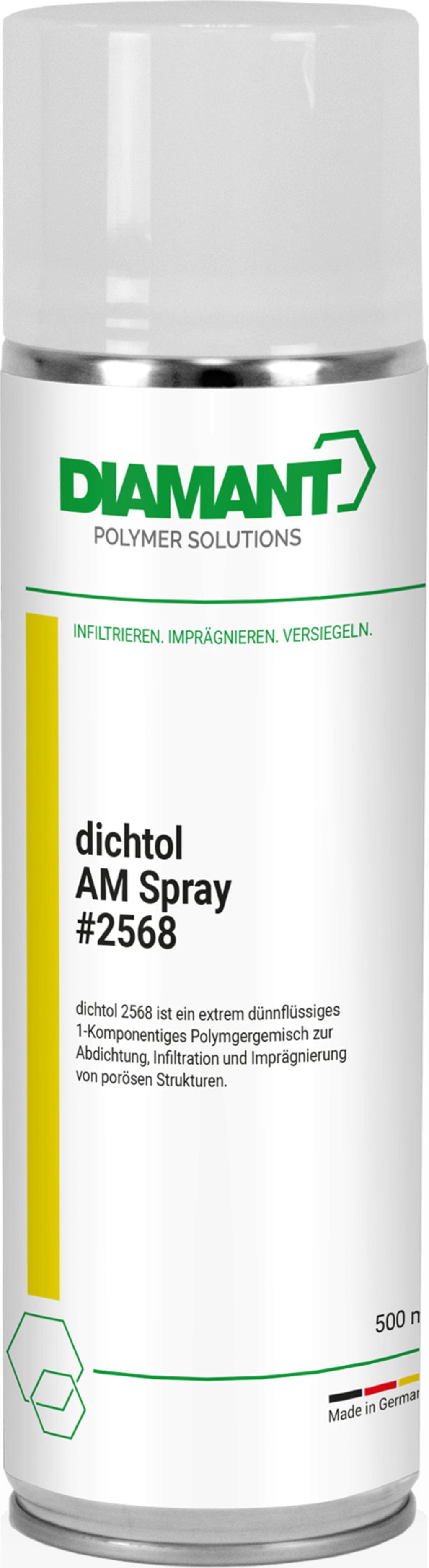 DIAMANT Polymer  dichtol AM Spray, 500 ml    Polymerformulierung für die Imprägnierung undichter Bauteile & kleiner Poren