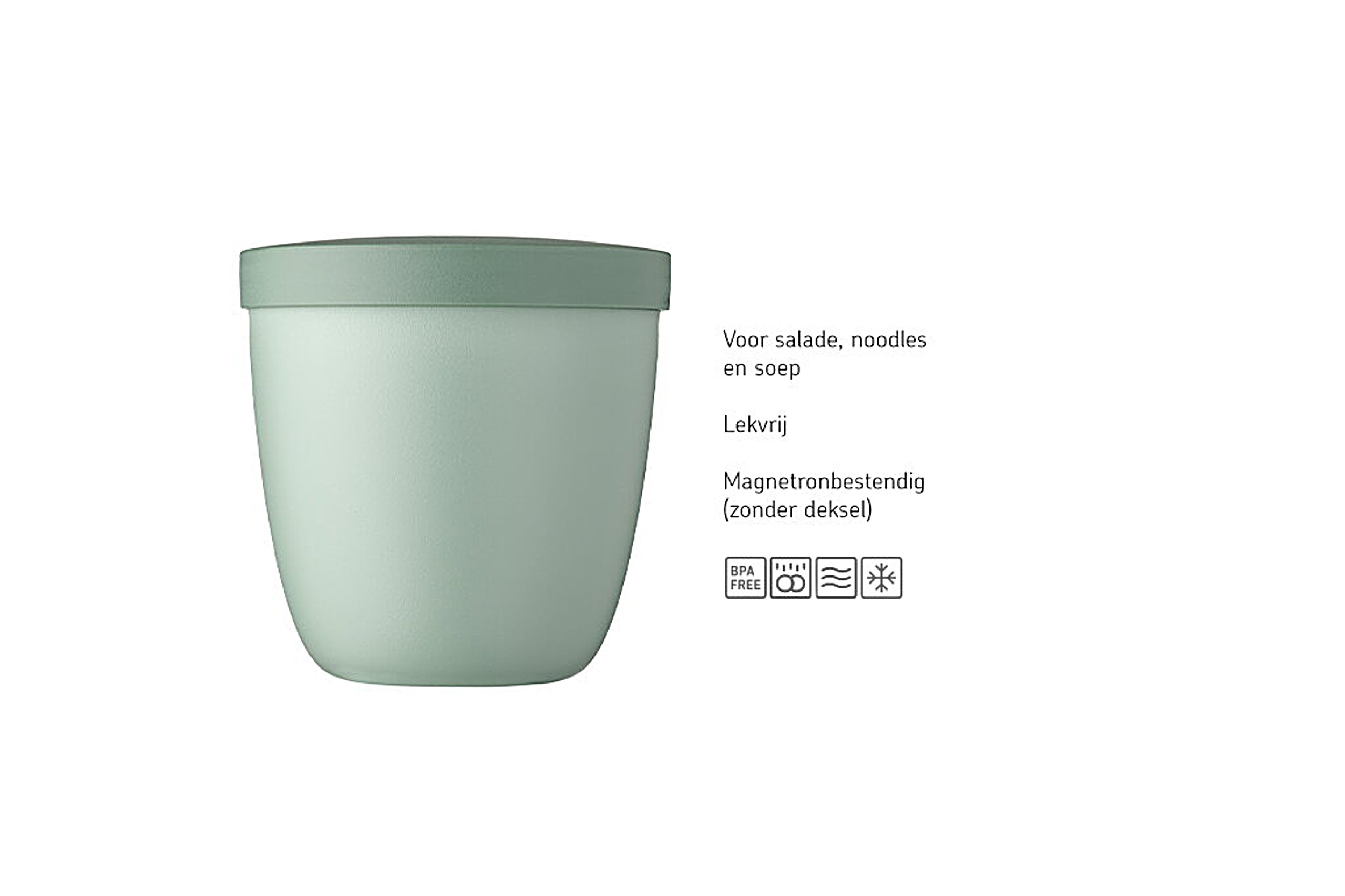 Mepal Ellipse 500 ml snackpot - Nordic blue
