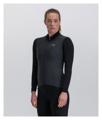 Maillot Manches Longues Femme Santini Pure Noir