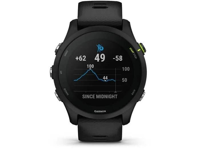 GARMIN GPS-Sportuhr Forerunner 255 Music Schwarz/Schwarz Sportuhr