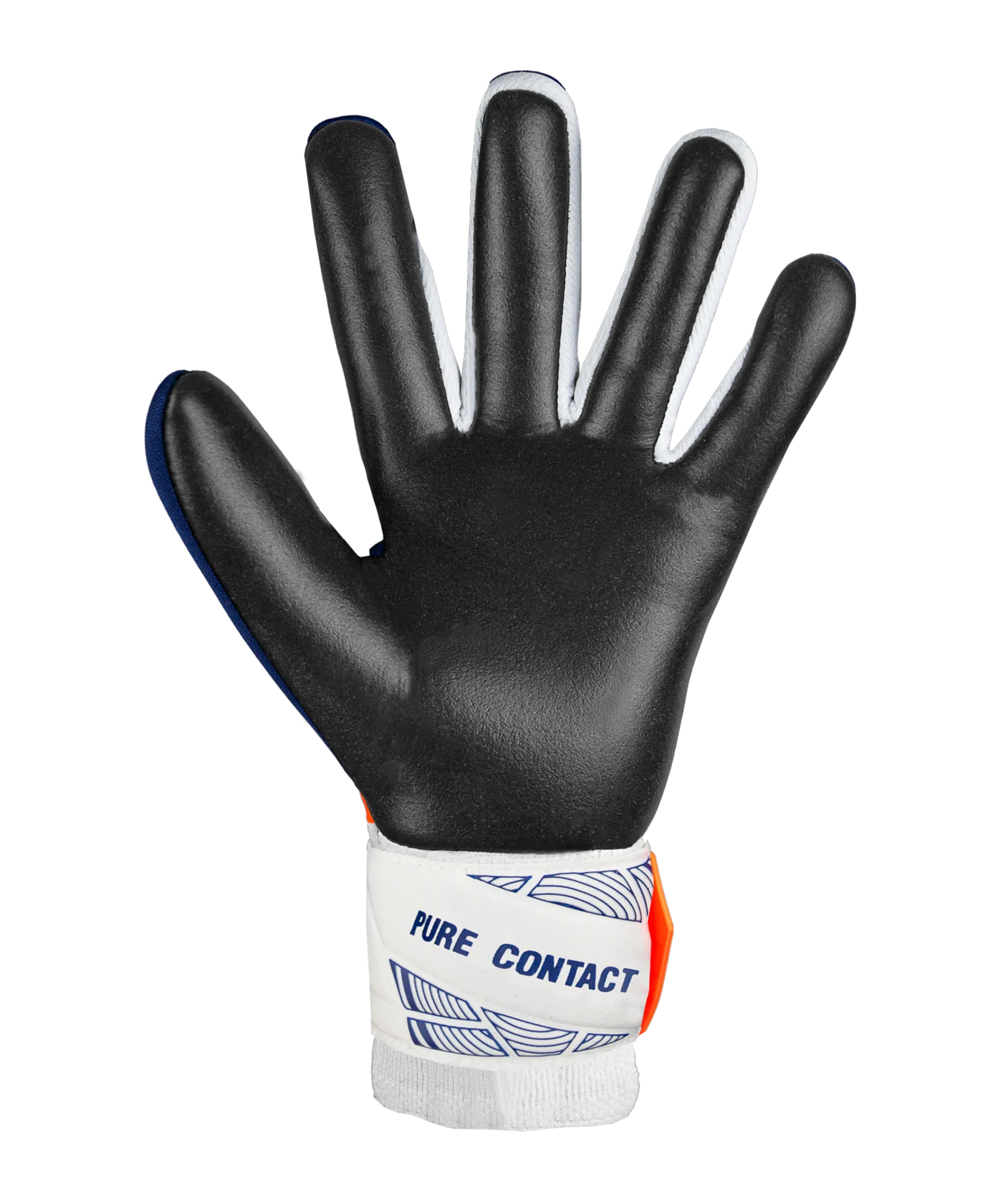 Reusch Pure Contact Silver TW-Handschuhe Night Spark 2024 Blau Orange Schwarz F4848