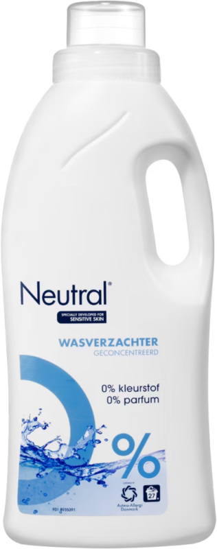 Neutral Neutral Wasverzachter Parfumvrij 750ml
