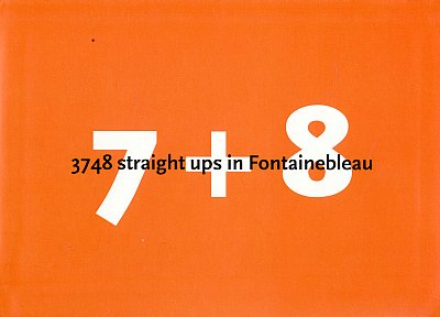 Bøker Klatrefører: 7 + 8 Fontainebleau
