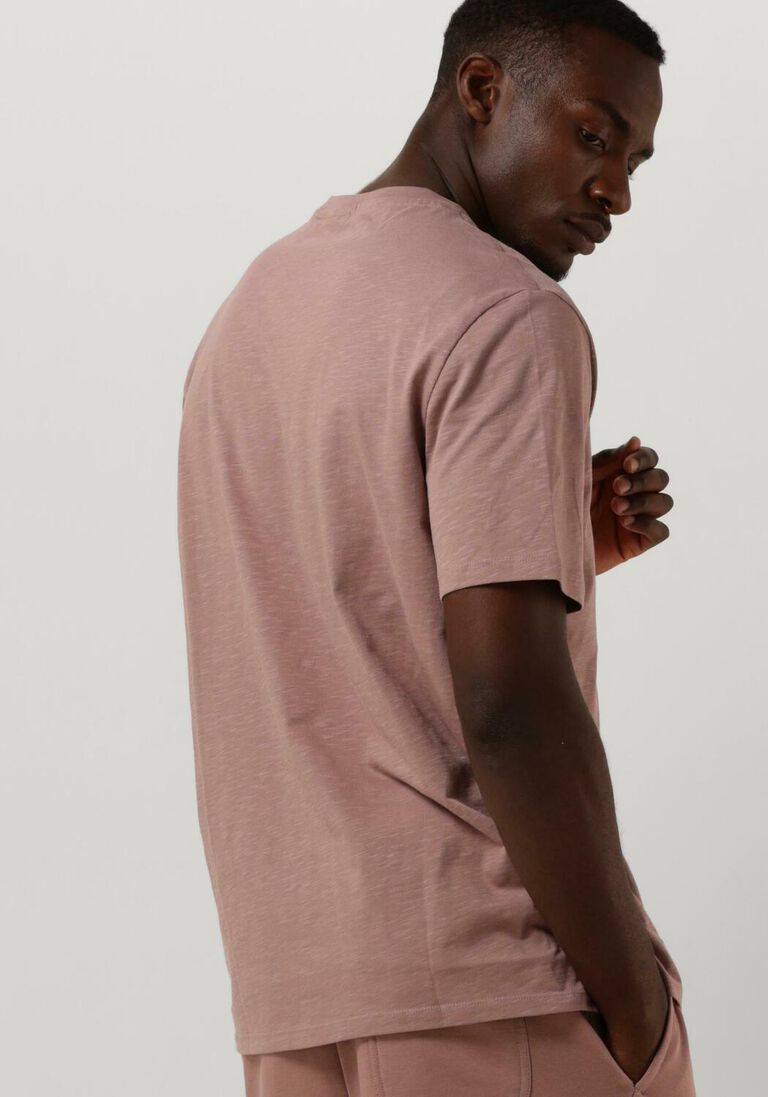 LYLE & SCOTT roze lyle & scott t-shirt slub t-shirt