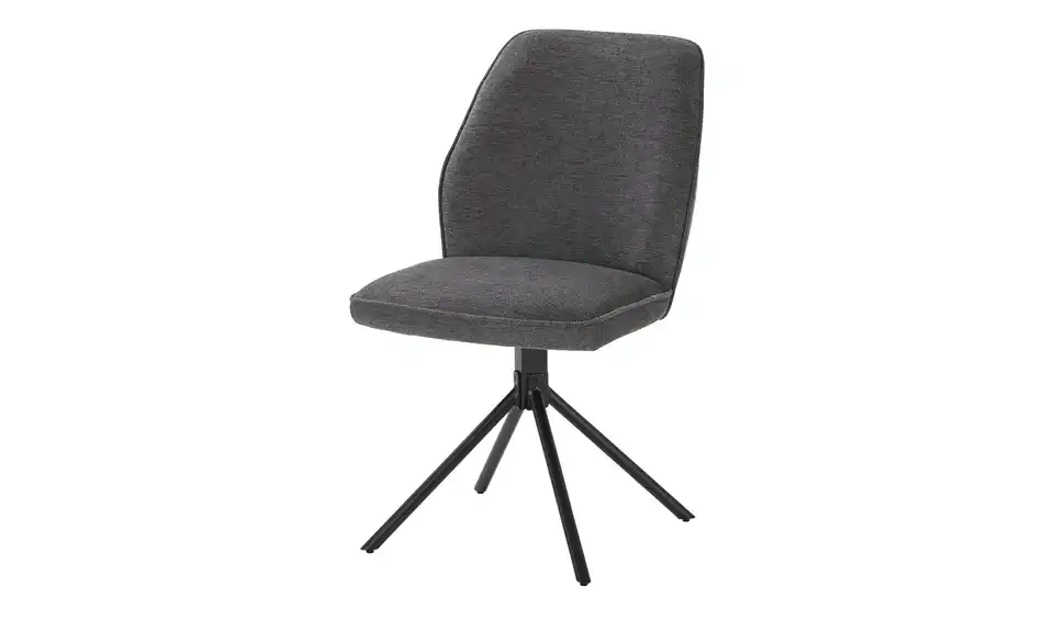 Polsterstuhl Telford ohne Anthrazit Chenille